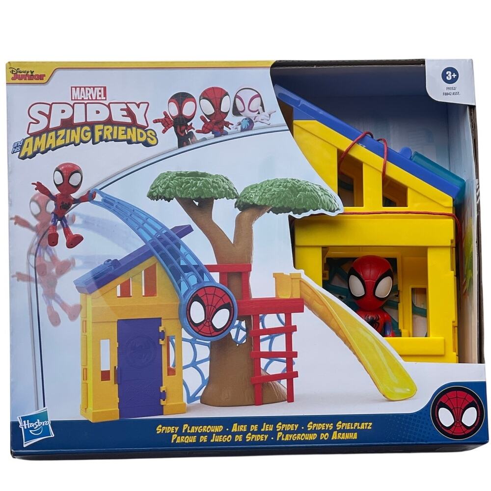 New Marvel Spidey and His Amazing Friends Spidey Playground Playset.